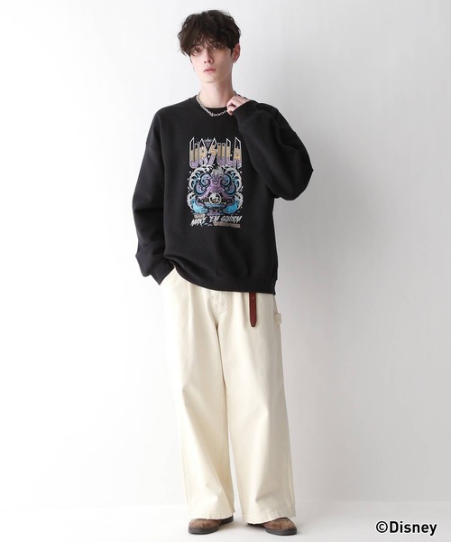 Disney（ディズニー）の「【Disney/ディズニー】別注/ヴィランズプリント裏起毛クルーネックスウェット（スウェット・メンズ・ブラック/その他7/その他8・MEDIUM/LARGE）」の21枚目の写真