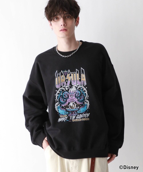 Disney（ディズニー）の「【Disney/ディズニー】別注/ヴィランズプリント裏起毛クルーネックスウェット（スウェット・メンズ・ブラック/その他7/その他8・MEDIUM/LARGE）」の19枚目の写真