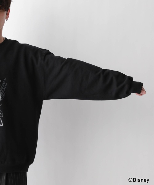 Disney（ディズニー）の「【Disney/ディズニー】別注/ヴィランズプリント裏起毛クルーネックスウェット（スウェット・メンズ・ブラック/その他7/その他8・MEDIUM/LARGE）」の13枚目の写真