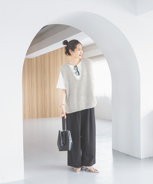 GLOBAL WORK(グローバルワーク)の「スペ軽5WAYショルダー/253022(ショルダーバッグ・レディース・アイボリー/ブラック/カーキ/シルバー/ブラウン系その他5/ダークブラウン・ONE SIZE)」の8枚目の写真