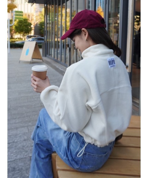 Flight Mode Half Zip Fleece Pullover（その他トップス）｜Her lip to