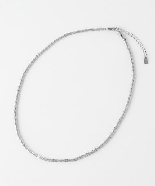 SMELLY(スメリー)の「ステンレスデザインチェーンネックレス(ネックレス・レディース・シルバー・-)」の3枚目の写真