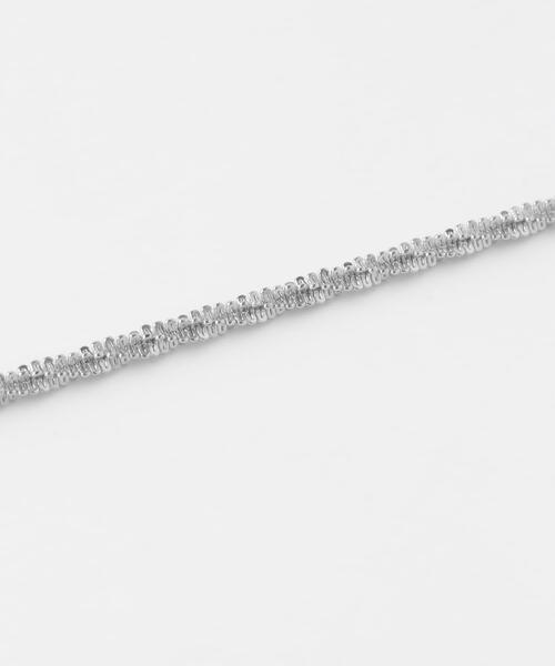 SMELLY(スメリー)の「ステンレスデザインチェーンネックレス(ネックレス・レディース・シルバー・-)」の4枚目の写真