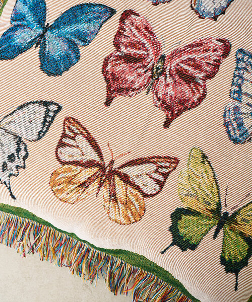 BIRTHDAY BAR（バースデイバー）の「【SAHIR サヒール】Cushioncover butterfly（クッション/クッションカバー・レディース・グリーン・0）」の8枚目の写真