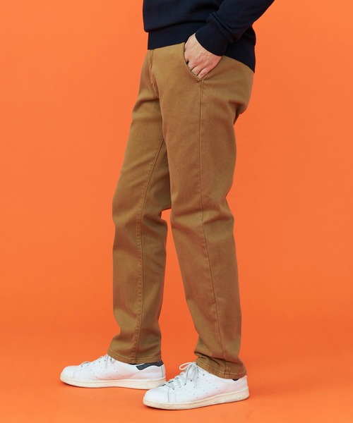 EDWIN（エドウィン）の「EDWIN エドウィン【暖】WILD FIRE ジャージーズ チノパンツ トラウザー 暖パンツ ストレッチ 裏起毛（チノパンツ・メンズ・ベージュ/オリーブ/ブラック・MEDIUM/LARGE/SMALL）」の22枚目の写真
