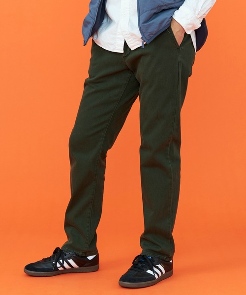 EDWIN（エドウィン）の「EDWIN エドウィン【暖】WILD FIRE ジャージーズ チノパンツ トラウザー 暖パンツ ストレッチ 裏起毛（チノパンツ・メンズ・ベージュ/オリーブ/ブラック・MEDIUM/LARGE/SMALL）」の13枚目の写真