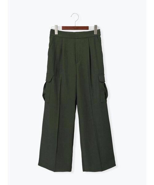 Te chichi TERRASSE(テチチテラス)の「ストレートカーゴスラックス(その他パンツ・レディース・カーキ/チャコールグレー/オフホワイト・F)」の18枚目の写真