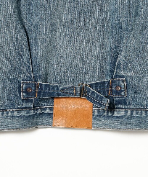 【別注】AUBERGE × Brilla per il gusto / ユーズドデニム 1stタイプ ブルゾン