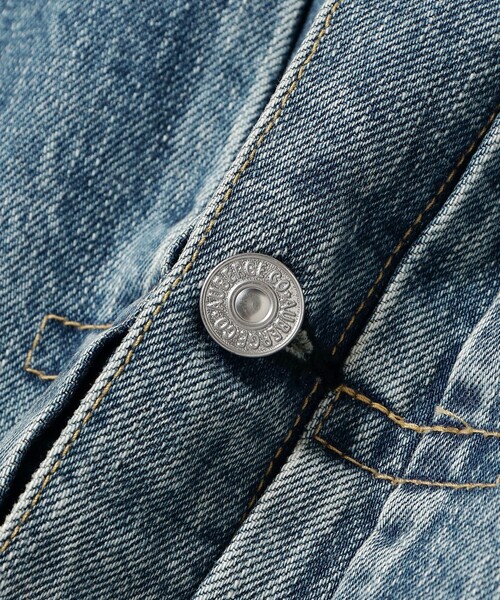 【別注】AUBERGE × Brilla per il gusto / ユーズドデニム 1stタイプ ブルゾン
