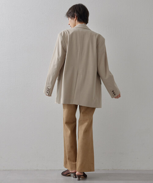 Whim Gazette(ウィムガゼット)の「スエードパンツ(その他パンツ・レディース・キャメル・FREE)」の4枚目の写真