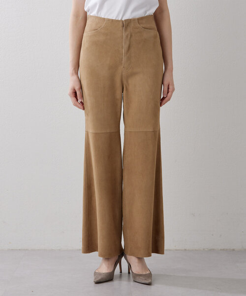 Whim Gazette(ウィムガゼット)の「スエードパンツ(その他パンツ・レディース・キャメル・FREE)」の11枚目の写真