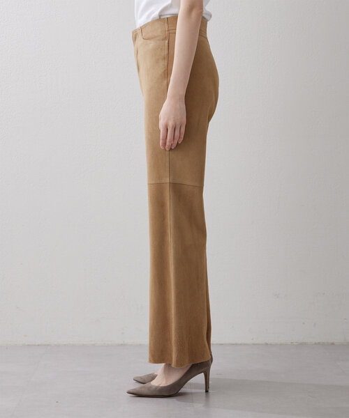 Whim Gazette(ウィムガゼット)の「スエードパンツ(その他パンツ・レディース・キャメル・FREE)」の12枚目の写真
