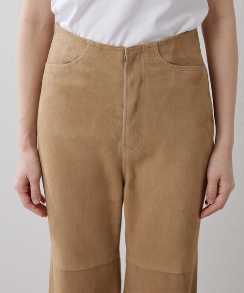 Whim Gazette(ウィムガゼット)の「スエードパンツ(その他パンツ・レディース・キャメル・FREE)」の15枚目の写真