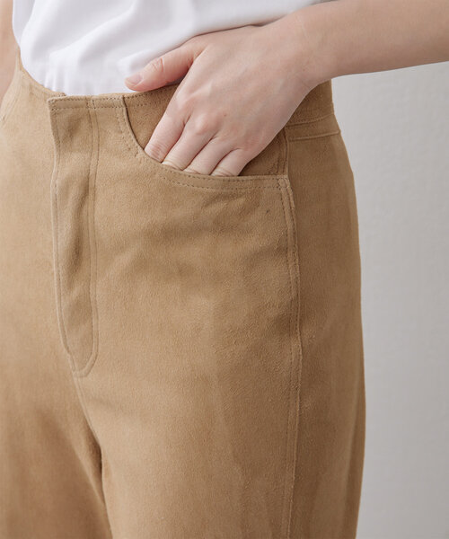 Whim Gazette(ウィムガゼット)の「スエードパンツ(その他パンツ・レディース・キャメル・FREE)」の16枚目の写真