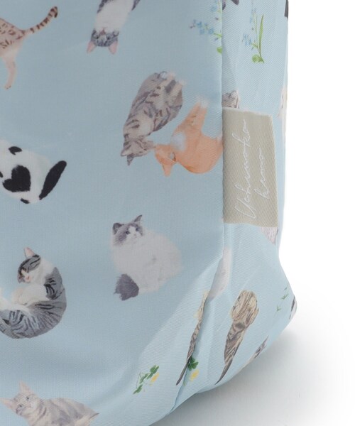 SHOO・LA・RUE(シューラルー)の「【UCHINOKOKAMOII】エコバッグ(エコバッグ/サブバッグ・レディース・ベビーピンク/ブラック/サックスブルー/アイボリー・00)」の15枚目の写真