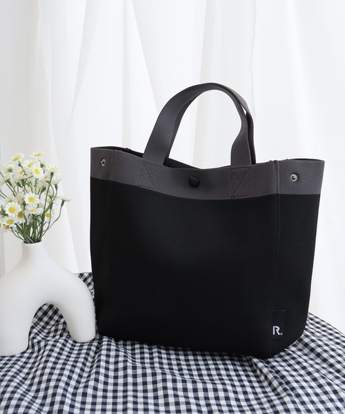ROOTOTE(ルートート)の「ROOTOTE ニット編みトートBAG(トートバッグ・レディース・セージグリーン/ブラック/ベージュ・FREE)」の2枚目の写真