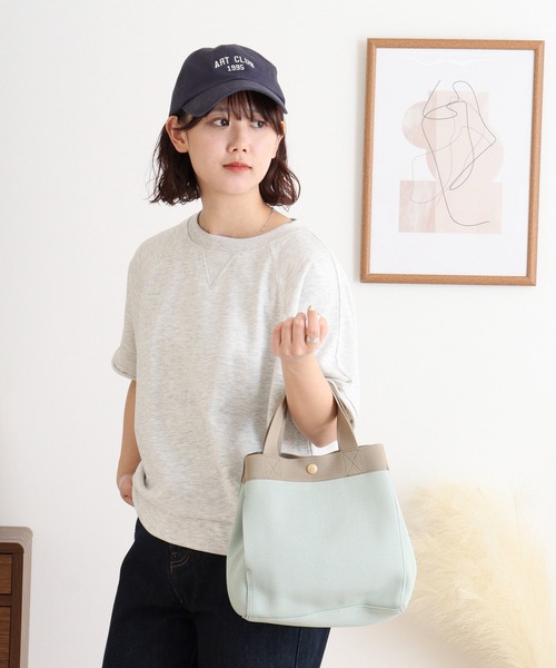 ROOTOTE(ルートート)の「ROOTOTE ニット編みトートBAG(トートバッグ・レディース・セージグリーン/ブラック/ベージュ・FREE)」の10枚目の写真