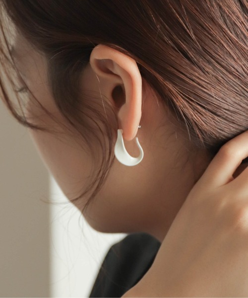 セール】ウェーブエポピアス（ピアス（両耳用））｜rapiecage