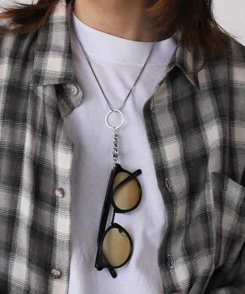 ROOPTOKYO(ループトウキョウ)の「OKUOKU 0909/オクオク サングラスホルダー チェーンステンレス oku-glasses holder-00686 N(ネックレス・メンズ・シルバー系2/シルバー系1/シルバー系5/シルバー系8/シルバー系7/シルバー系6/シルバー系4・FREE)」の10枚目の写真