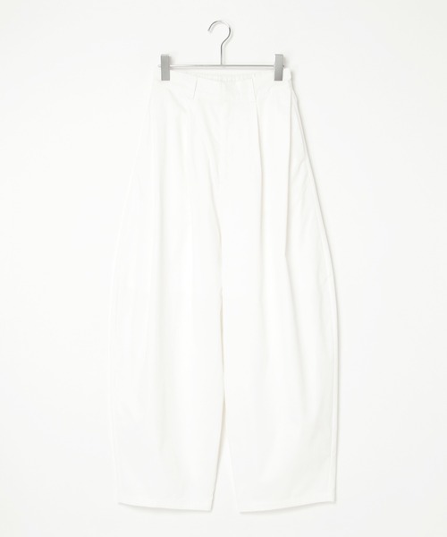 notch.（ノッチ）の「【 notch. by yui 】タックワイドコクーンパンツ（その他パンツ・レディース・ダークネイビー/ライトグリーン/ホワイト/ベージュ・TM/M）」の8枚目の写真