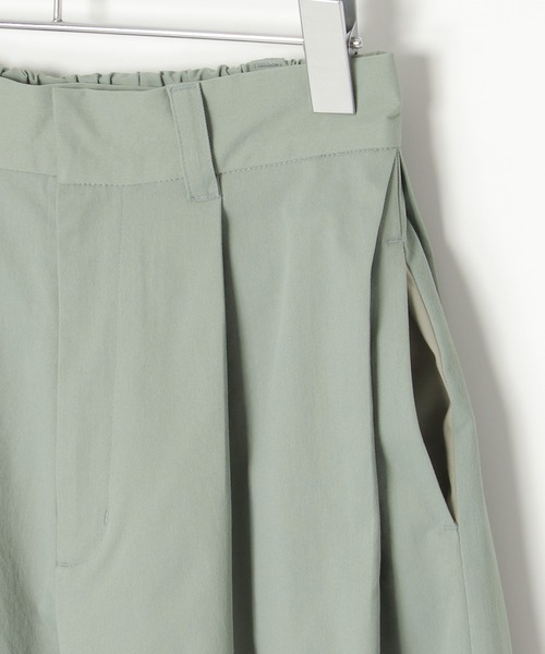 notch.（ノッチ）の「【 notch. by yui 】タックワイドコクーンパンツ（その他パンツ・レディース・ダークネイビー/ライトグリーン/ホワイト/ベージュ・TM/M）」の15枚目の写真