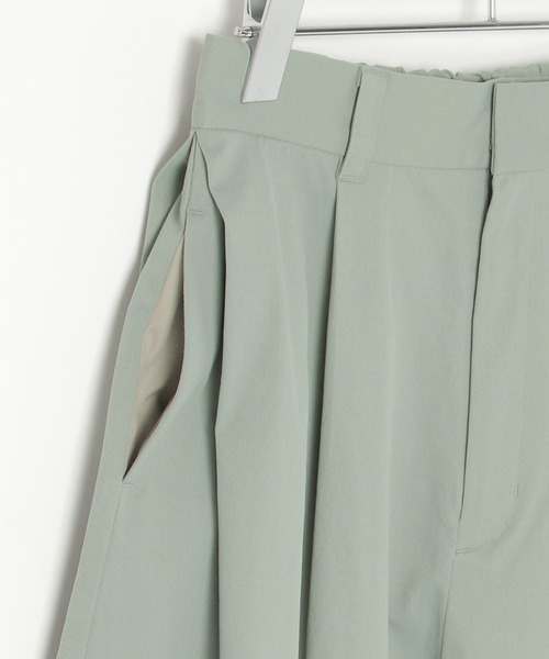 notch.（ノッチ）の「【 notch. by yui 】タックワイドコクーンパンツ（その他パンツ・レディース・ダークネイビー/ライトグリーン/ホワイト/ベージュ・TM/M）」の16枚目の写真