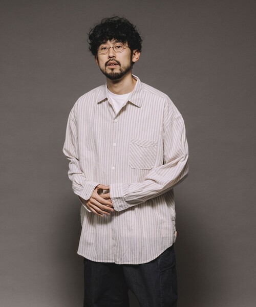 惰*眠様 LGB シワ加工 ロングシャツ 惰*眠様 LGB シワ加工 ロングシャツ 惰*眠様 LGB シワ加工