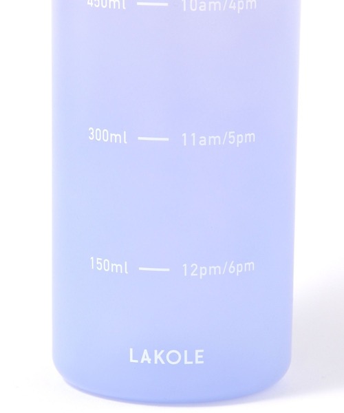 LAKOLE（ラコレ）の「ハンドル付きタイムマーカーボトル / 252928（水筒・レディース・その他1/グレー/ライトグリーン/パープル・FREE）」の18枚目の写真