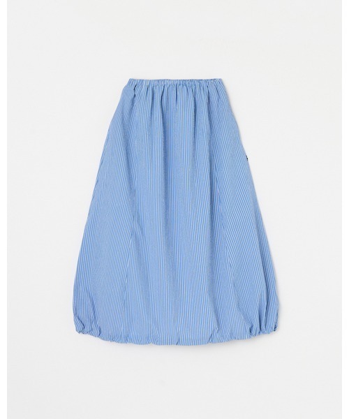 MOI バルーンスカート　2024aw　blue THOUSAND MILE】BALLOON SKIRT STRIPE バルーンスカート