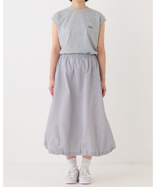 THOUSAND MILE】BALLOON SKIRT STRIPE バルーンスカート