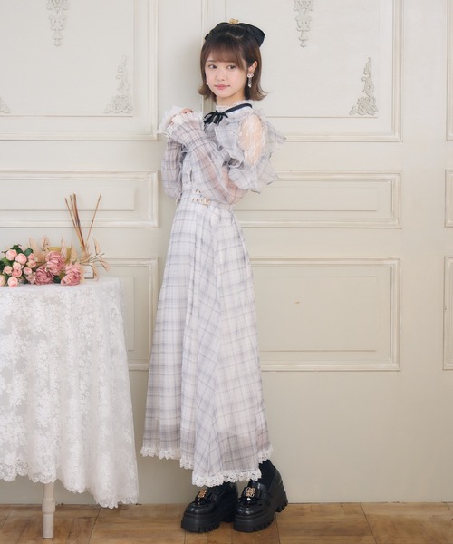 couturebyROJITA ラッフルシアーロングワンピース量産型 ラッフルシアーロングワンピース | Rlab store