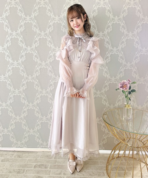 あ*い様 ★ couture by ROJITA ラッフルロングワンピース ラッフルロングワンピース（ワンピース）｜couture BY ROJITA