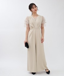 TRUDEA | インナー付きオールインワン(パンツドレス)