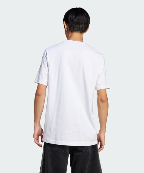 adidas(アディダス)の「アディダス オリジナルス 半袖Tシャツ / アディダスオリジナルス adidas Originals(Tシャツ/カットソー・メンズ・ブルー/ホワイト/グリーン・XX-LARGE/3XL/LARGE/MEDIUM/SMALL/X-LARGE/X-SMALL)」の4枚目の写真