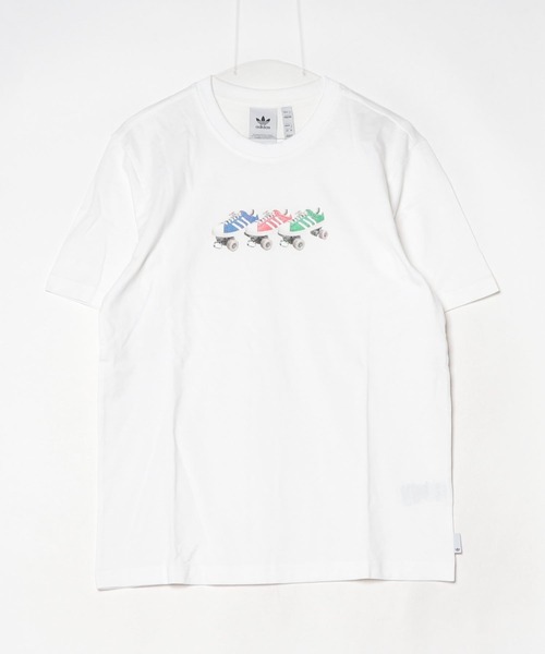 adidas(アディダス)の「アディダス オリジナルス 半袖Tシャツ / アディダスオリジナルス adidas Originals(Tシャツ/カットソー・メンズ・ブルー/ホワイト/グリーン・XX-LARGE/3XL/LARGE/MEDIUM/SMALL/X-LARGE/X-SMALL)」の17枚目の写真