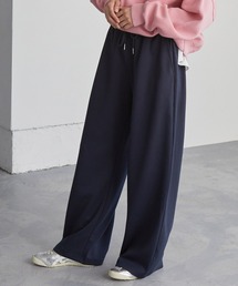 イージーパンツ」に該当するブルー・ネイビー/青色系のファッション