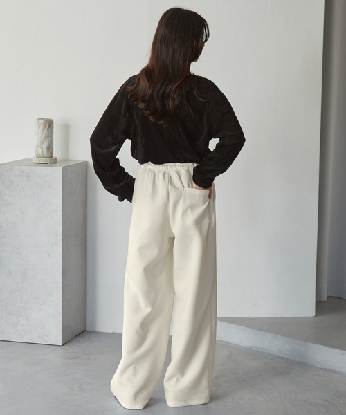 セール】イージードライダンボールワイドスウェットパンツ（スウェット