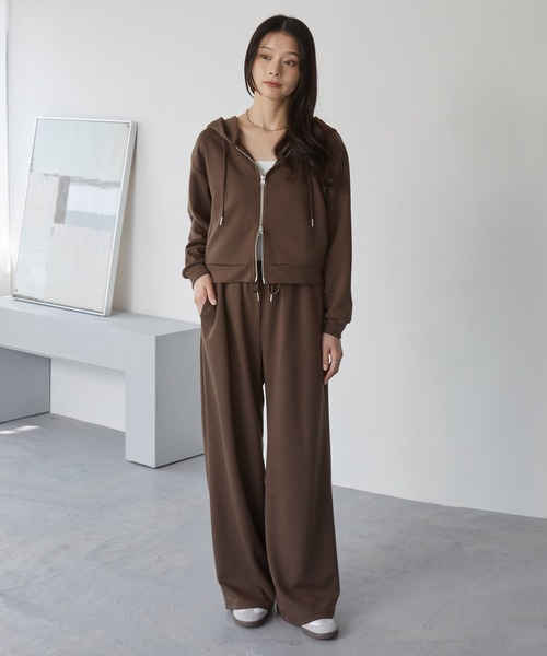 セール】イージードライダンボールワイドスウェットパンツ（スウェット