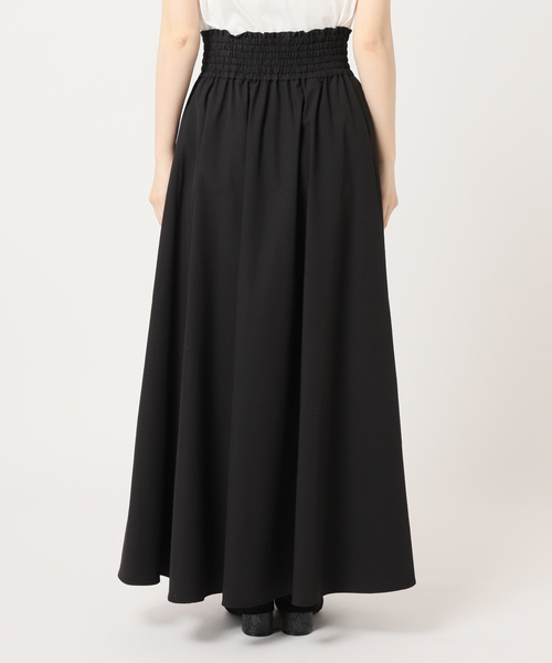 JOURNAL STANDARD（ジャーナルスタンダード）の「【撥水/接触冷感/洗える/UVカット】リネンナイロンストレッチギャザースカート（スカート・レディース・ブラック/ブラウン・36/38）」の17枚目の写真