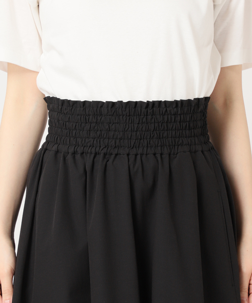 JOURNAL STANDARD（ジャーナルスタンダード）の「【撥水/接触冷感/洗える/UVカット】リネンナイロンストレッチギャザースカート（スカート・レディース・ブラック/ブラウン・36/38）」の19枚目の写真