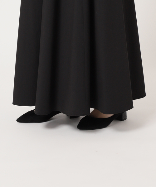 JOURNAL STANDARD（ジャーナルスタンダード）の「【撥水/接触冷感/洗える/UVカット】リネンナイロンストレッチギャザースカート（スカート・レディース・ブラック/ブラウン・36/38）」の21枚目の写真