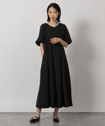 LAKOLE | 袖バルーンタックワンピース / 326952(ワンピース)