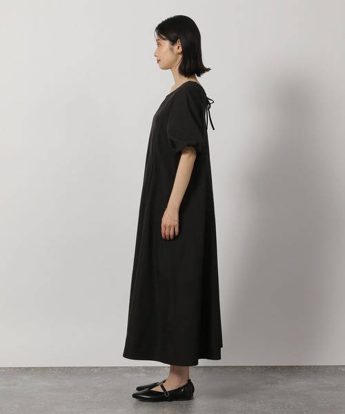 LAKOLE（ラコレ）の「袖バルーンタックワンピース / 326952（ワンピース・レディース・ブラック/ライトベージュ/ブルー・FREE）」の11枚目の写真