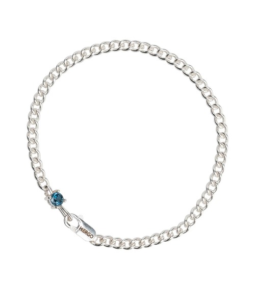 HERGO（ハーゴ）の「NP:HERGO ROUND CUT BRACELET COLOR SV-925（ブレスレット・メンズ・シルバー/オレンジ/グリーン/ブルー・S/M）」の14枚目の写真