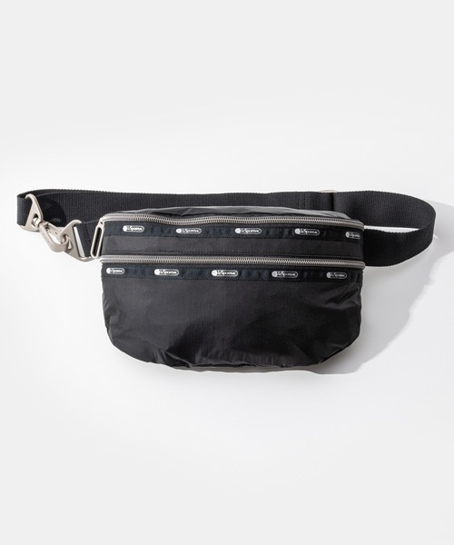 LeSportsac（レスポートサック）の「LeSportsac ESSENTIAL BELT BAG レスポートサック エッセンシャル ボディバッグ（ボディバッグ/ウエストポーチ・レディース・ブラック・FREE）」の3枚目の写真