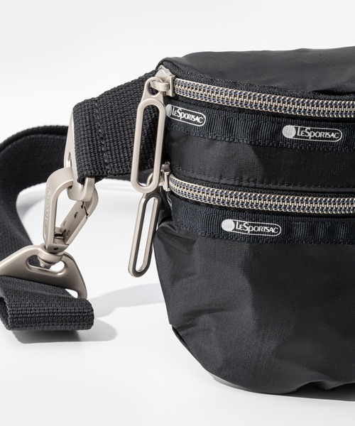LeSportsac（レスポートサック）の「LeSportsac ESSENTIAL BELT BAG レスポートサック エッセンシャル ボディバッグ（ボディバッグ/ウエストポーチ・レディース・ブラック・FREE）」の6枚目の写真