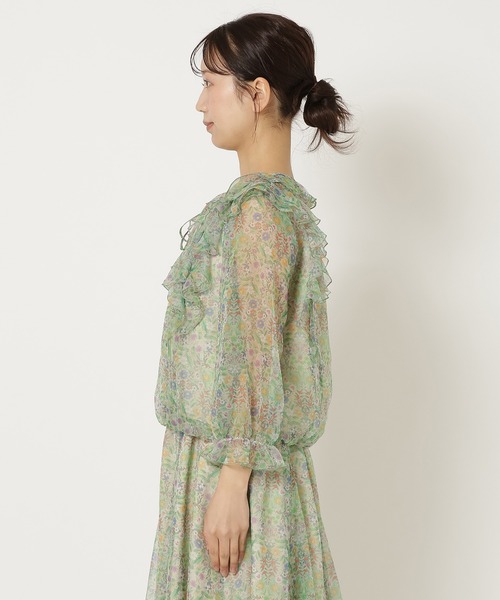 【22fabric】フラワーガーデン/ブラウス セール】【22fabric】フラワーガーデン/ブラウス（シャツ