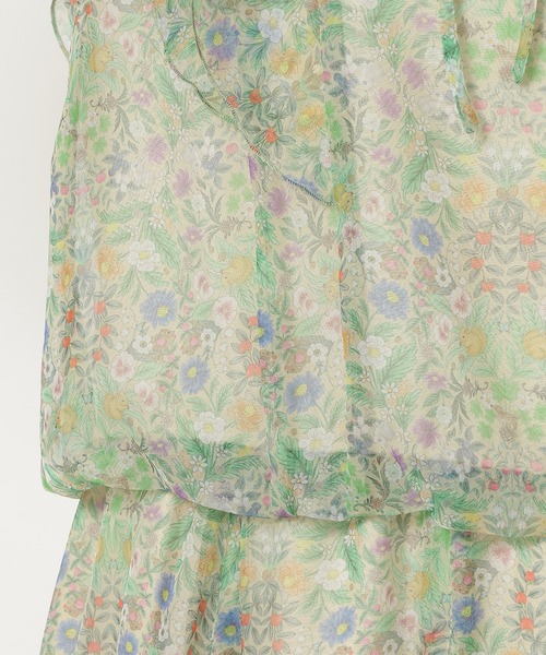 【22fabric】フラワーガーデン/ブラウス セール】【22fabric】フラワーガーデン/ブラウス（シャツ