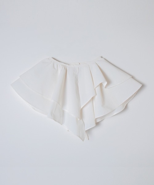 ever closet（エバークローゼット）の「レディス 撥水 2way フリル襟ブラウス（シャツ/ブラウス・レディース・ホワイト/ブラック・FREE）」の6枚目の写真