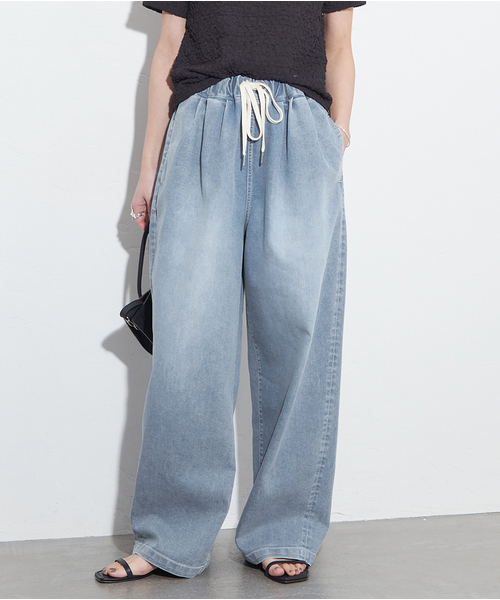 接触冷感】アイシーリラックスデニム（デニムパンツ）｜JOURNAL